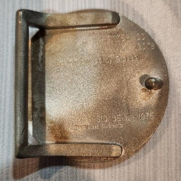 U.S. Bicentennial belt buckle by Sid Bell - Picture 2 of 2